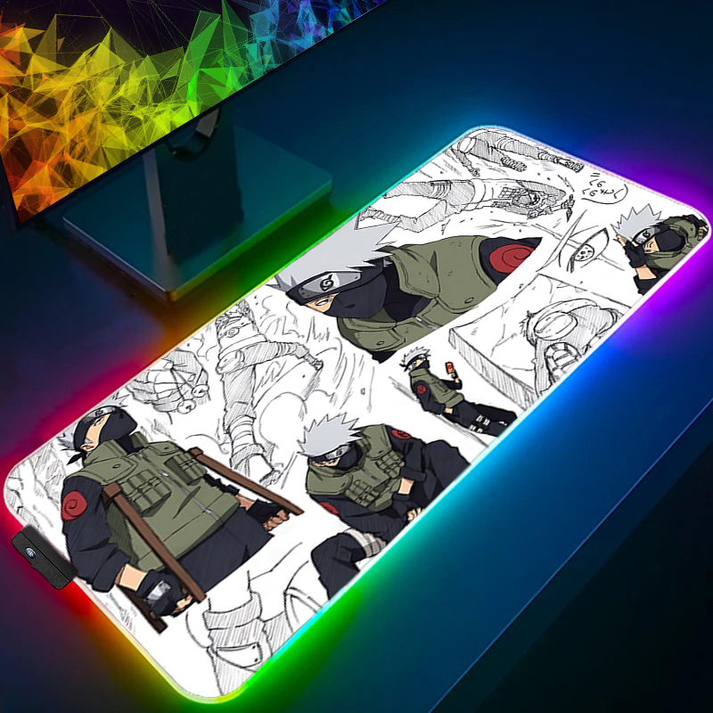 RGB Mouse Pad Naruto Kakashi H - Esports Y Gaming recension och pris