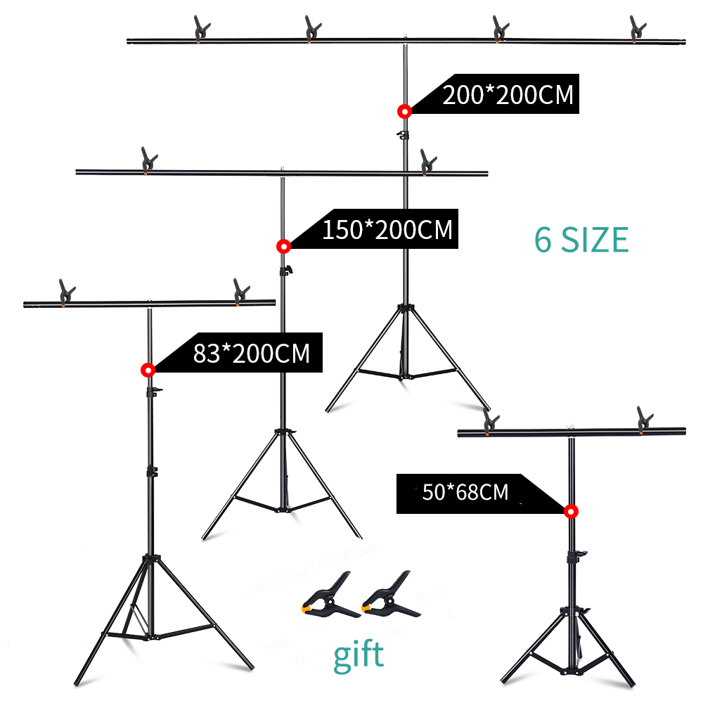 T-shaped Photography Backgroun - Green Screen Collapsible recension och pris