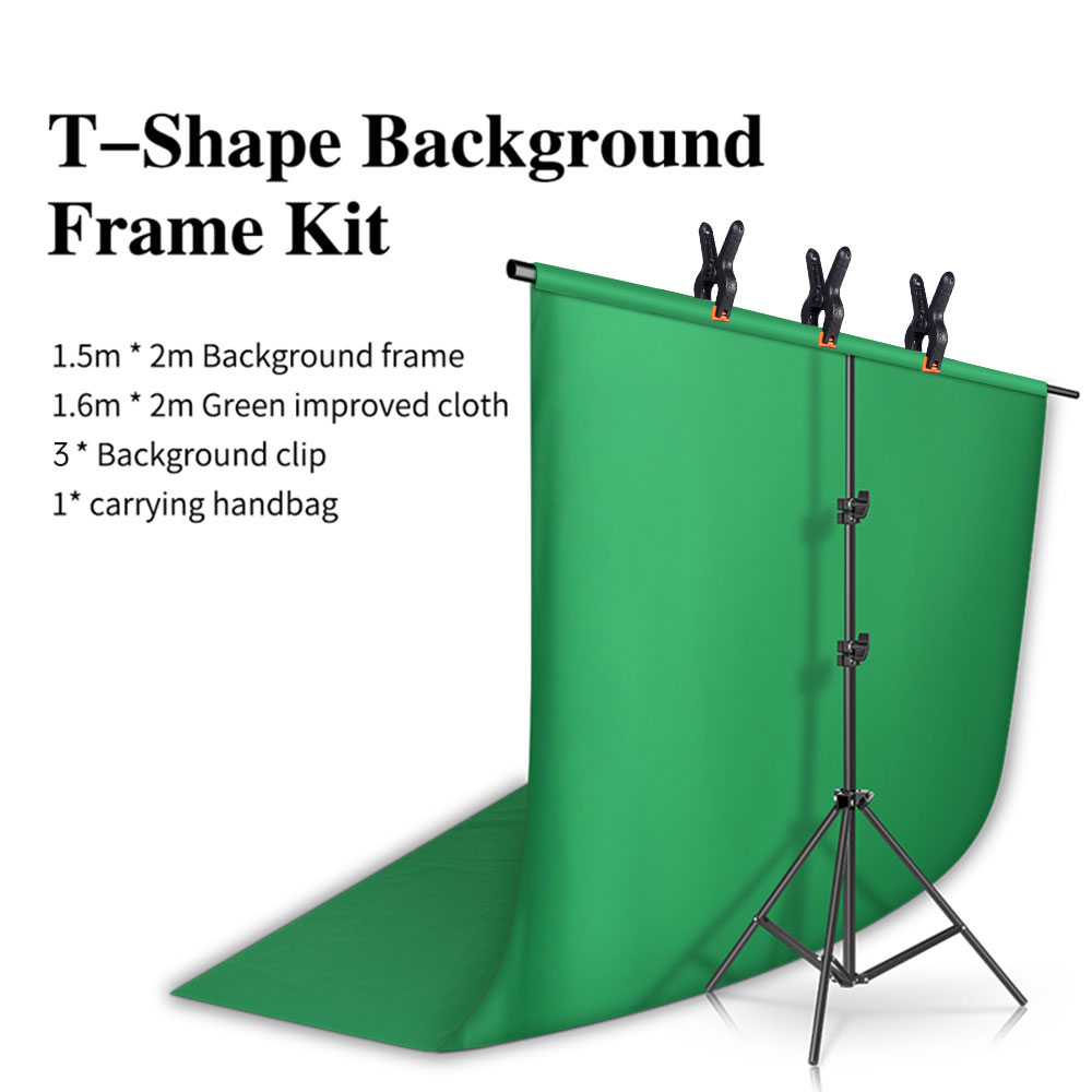 Photography Photo Studio T-Sha - Green Screen Collapsible recension och pris