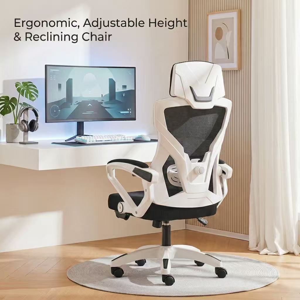 Ergonomic Gaming Office Chair  - Footrest Under Desk recension och pris