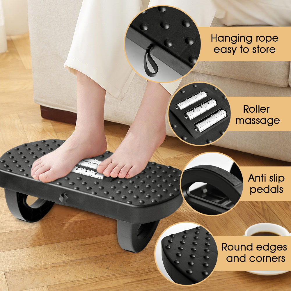 Portable Home Office Footstool - Footrest Under Desk recension och pris