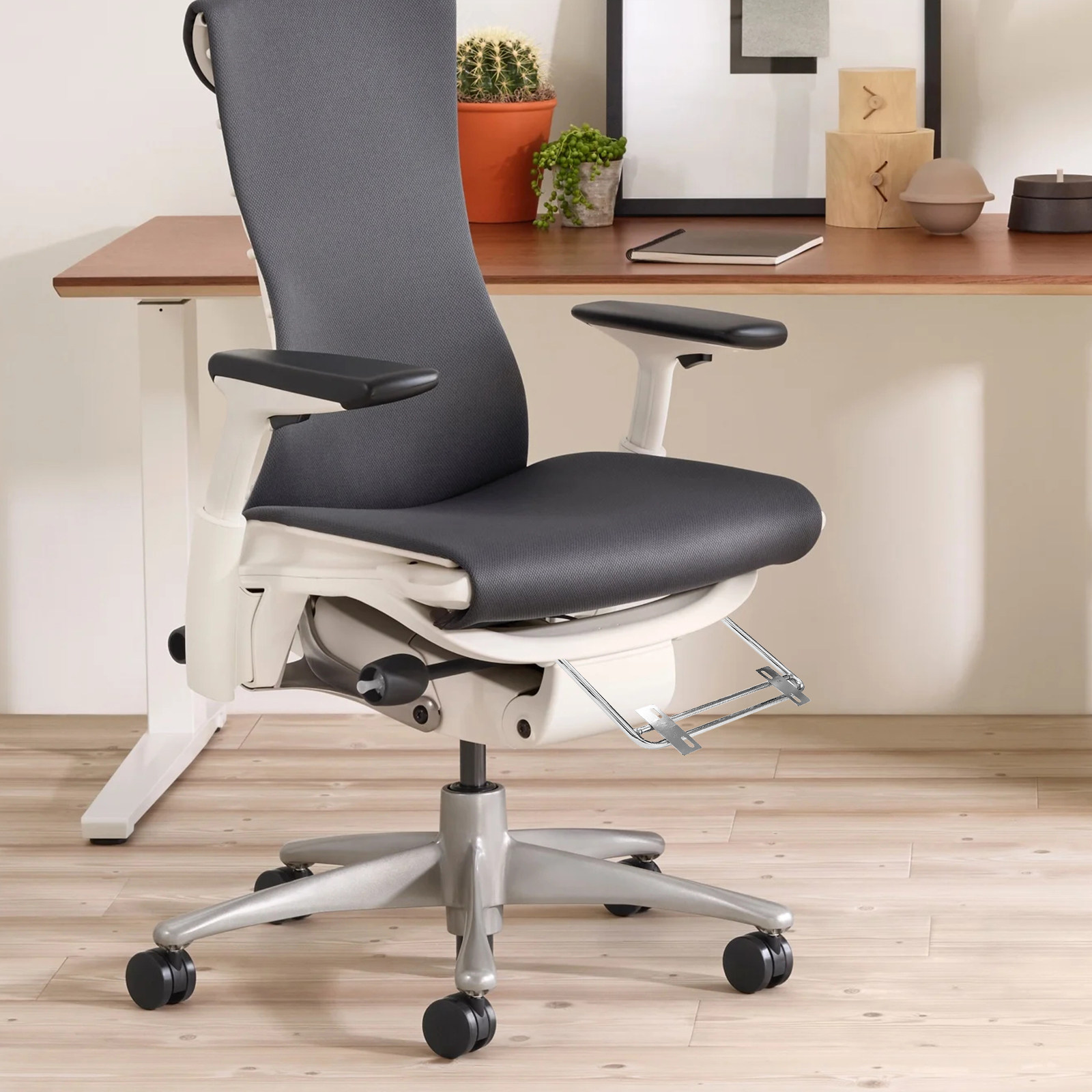 2Pcs Adjustable Retractable Fo - Footrest Under Desk recension och pris