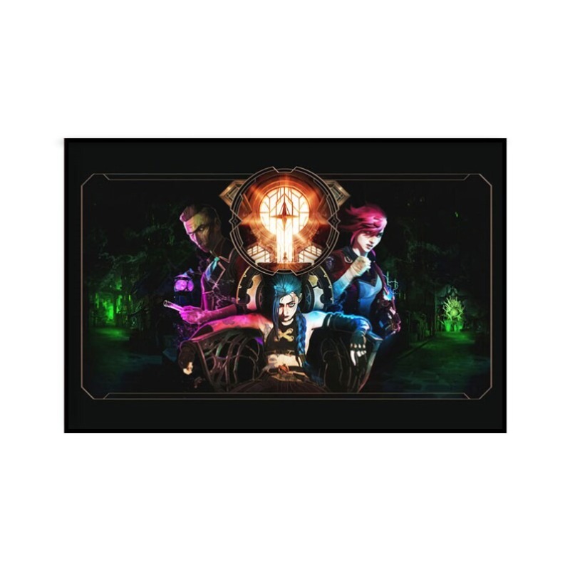 Arcane Jinx Close-Up Poster Un - Esports Y Gaming recension och pris
