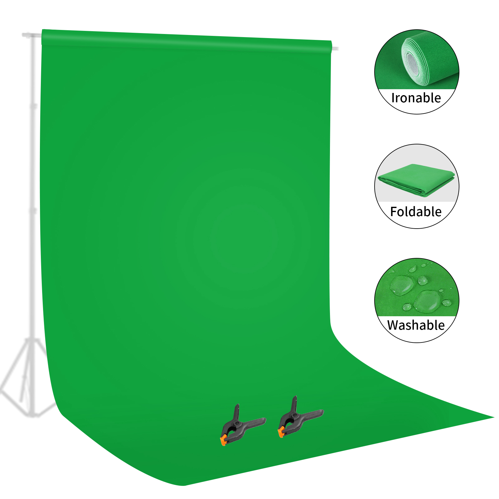 Selens Green Screen Backdrop C - Green Screen Collapsible recension och pris