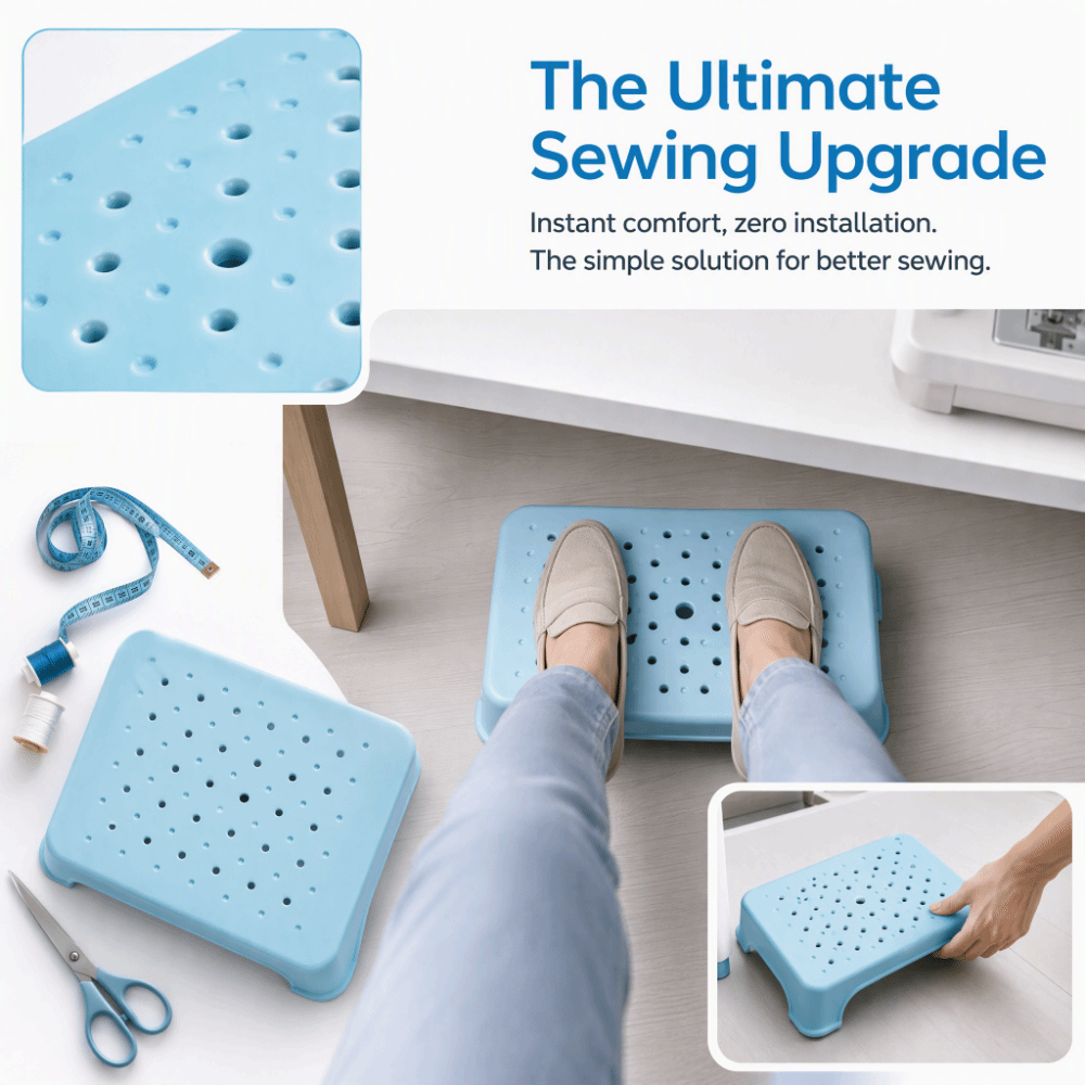 Foot Rest Pad Anti-Slip Foot R - Footrest Under Desk recension och pris
