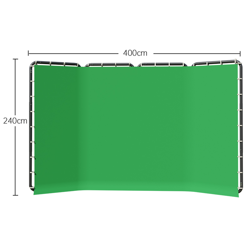 SH 240x400cm Background Stand  - Green Screen Collapsible recension och pris
