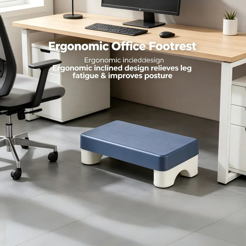 Ergonomic Foot Rest Under Desk - Footrest Under Desk recension och pris