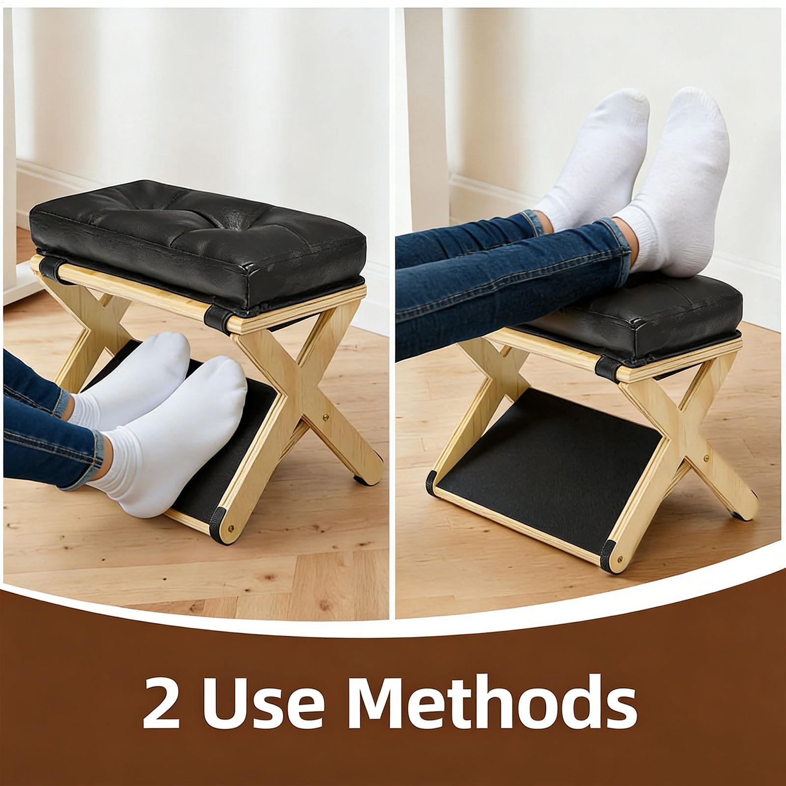 Foot Rest Under Desk Wooden Do - Footrest Under Desk recension och pris